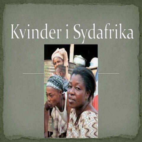 Kvinder i sydafrika