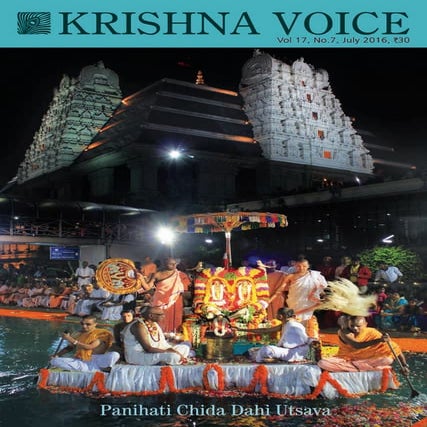 Krishna Voice July - 2016
