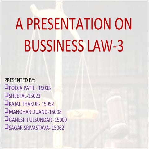 Business law