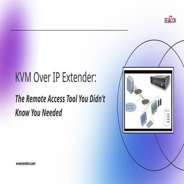 KVM Over IP Extender: The Remote Access Tool You Didn’t Know You Needed ...