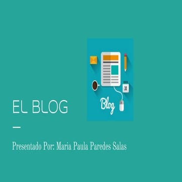 El blog