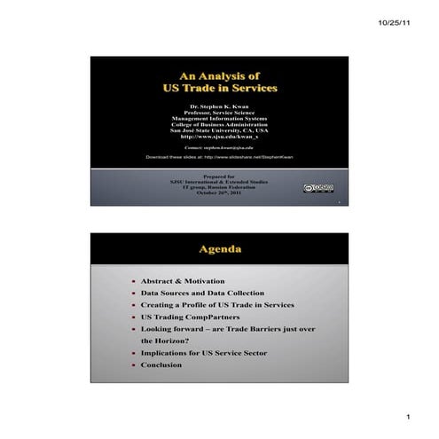 Kwan US Trade in Services