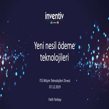 İTÜ BTZ 2019 Yapay Zeka Sunumu Multinet inventiv | PPTX