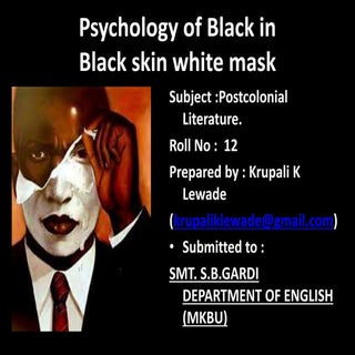 My presentation on psychology of Bl...