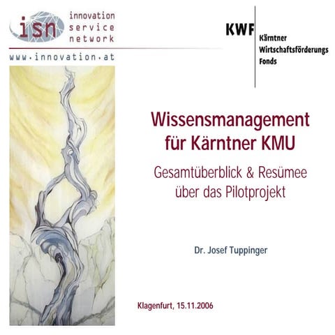 Wissensmanagement in Kärntner KMU'S