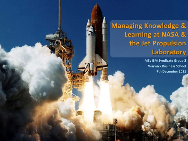 NASA Case study presentation