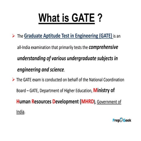 what is gate