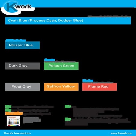 Visual Guidelines - Example from Kwork Innovations | PDF