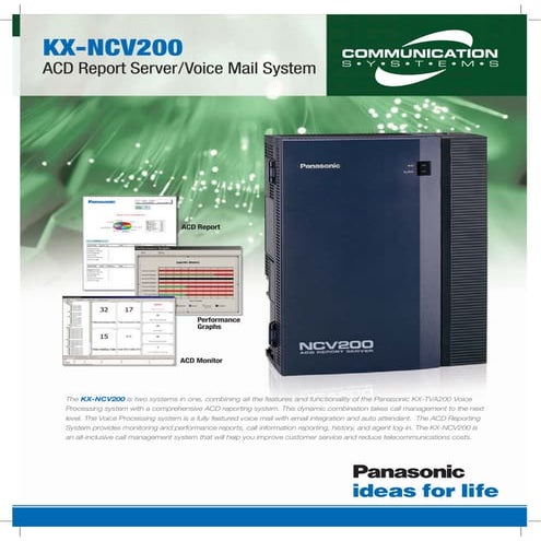 Kx ncv200 brochure