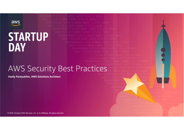 AWS Security Best Practices