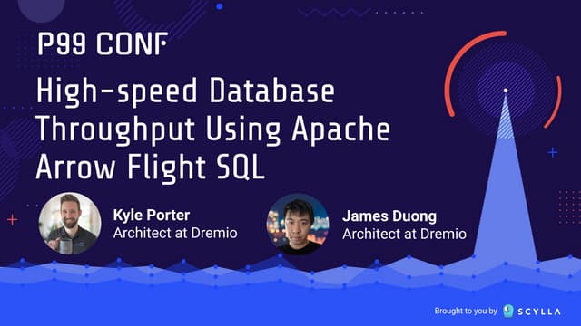 High-speed Database Throughput Using Apache Arrow Flight SQL