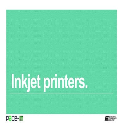 Pace IT - Inkjet Printers