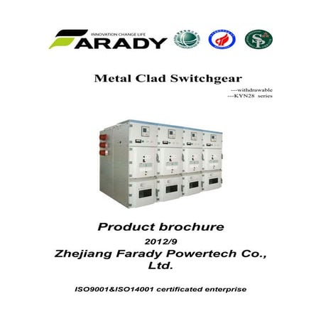 Kyn28 metal clad switchgear