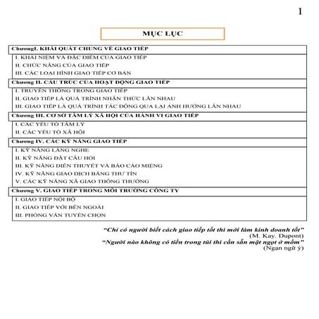 Giao tiếp kinh doanh 1