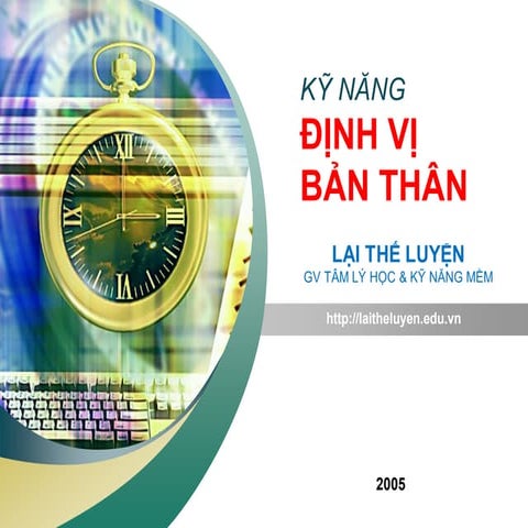 Ky nang dinh vi ban than   lai the luyen - 2005 - shcd