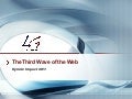 The Third Wave of the Web: Personalization of Streams