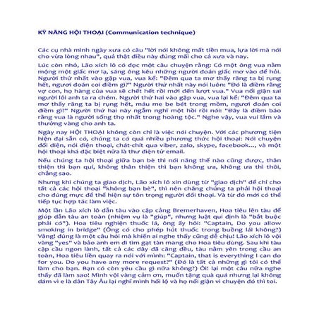 Ky năng hoi thoai