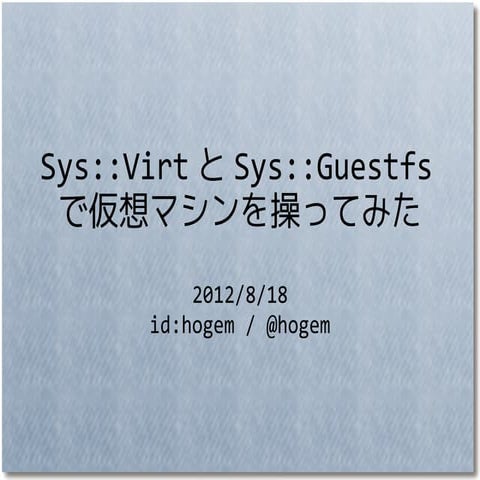 Kyoto.pm 20120818-hogem