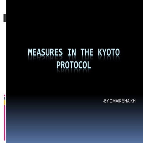 Kyoto protocol