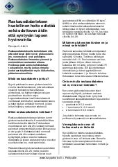 nestehukka raskausdiabetes