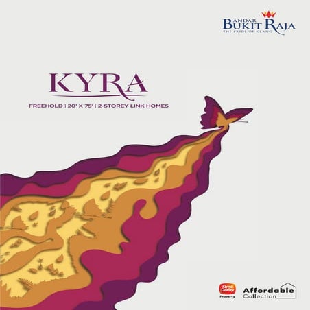 Kyra - 2 Storey Linked Homes Launch at Bandar Bukit Raja