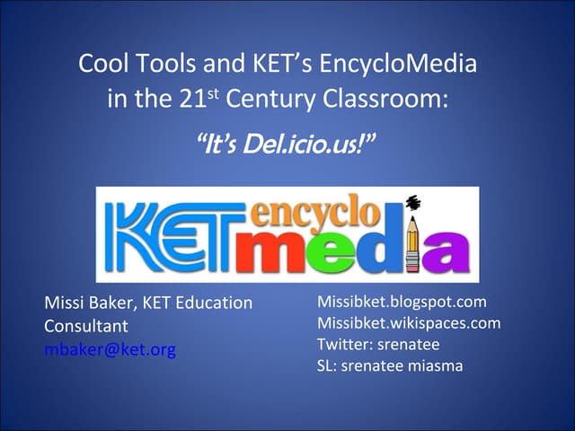 Cool Tools and KET's EncycloMedia
