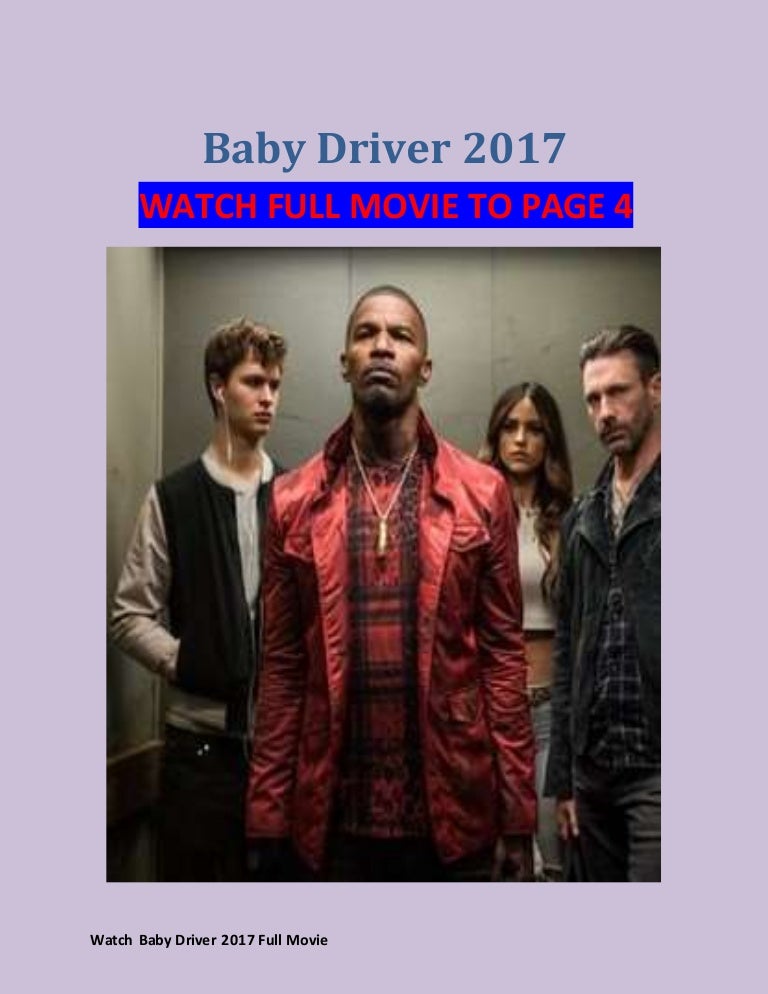 Watch Baby Driver (2017) full movie streaming free