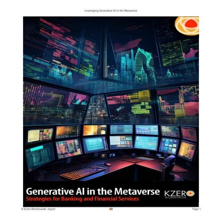 Leveraging Generative AI in the Metaverse: Banking and Financial Services