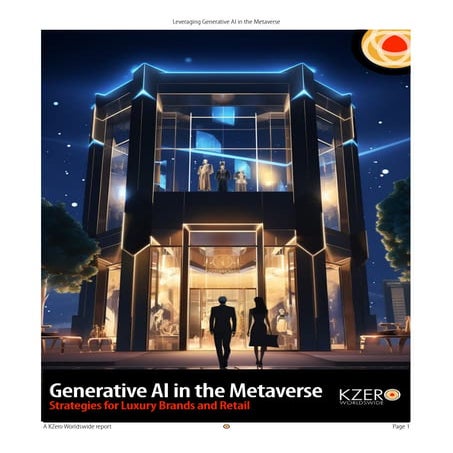 Leveraging Generative AI in the Metaverse: Luxury Brands and Retail