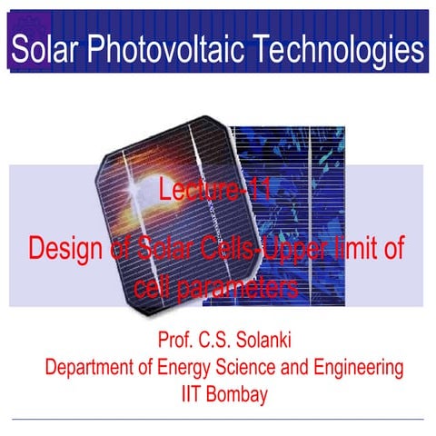 L-11_CSS_Design_of_a_solar_cell-upper_limit_of_parameters.ppt