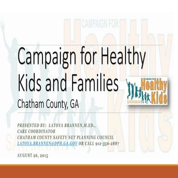 Campaign for Healthy Kids and Families