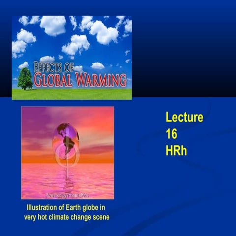 L   16 effects of gw & ozone derpletion