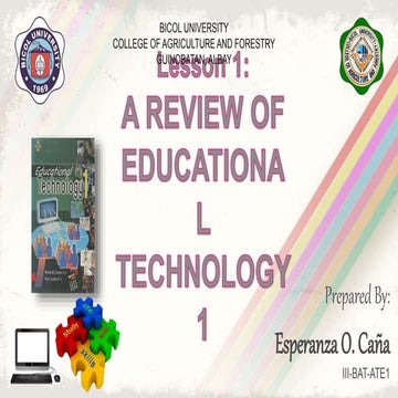 L.1 a review of educational technology 1