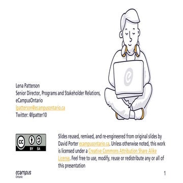 L. Patterson, Creative Commons Global Summit, April 14/18