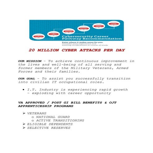 20 million cyber attacks per day