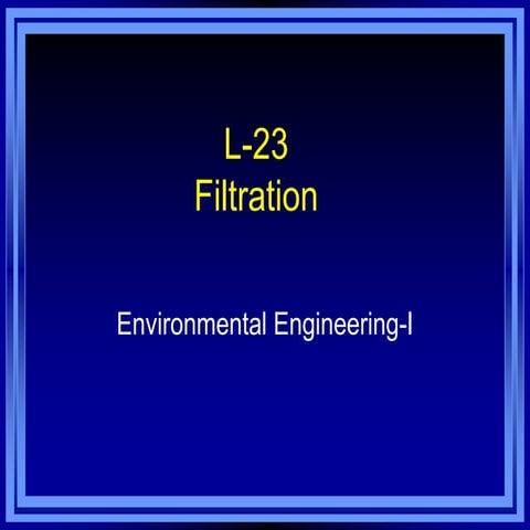 L 24 filtration