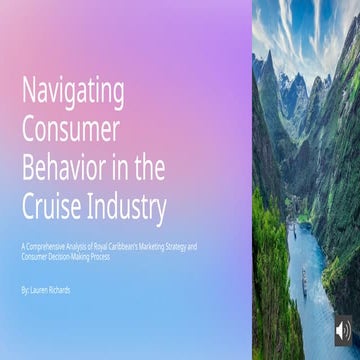 L. Richards Final Presentation-Royal Caribbean Cruise Lines (1).ppsx