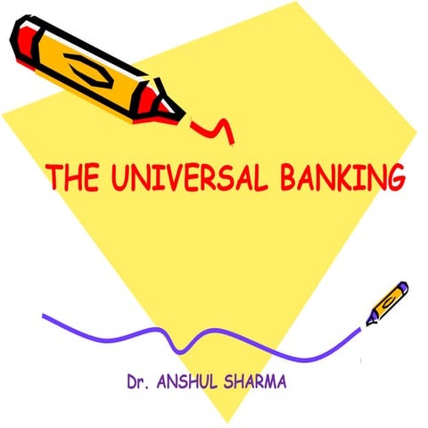 Universal banking | PDF