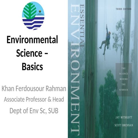 Introduction to the Environmental Science