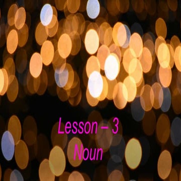 noun CLASS 4 | PPTX