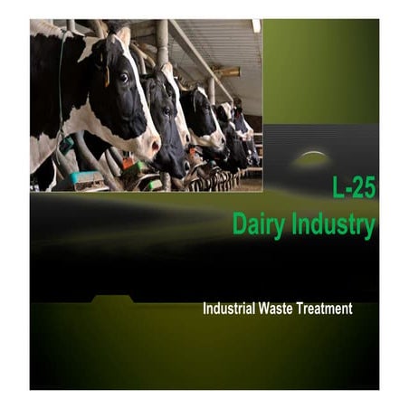 L dairy industry
