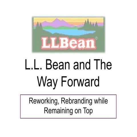 L.L. Bean Consumer Behavior Analysis | PDF
