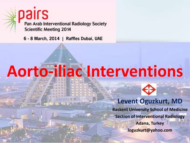 AORTO-ILIAC INTERVENTIONS