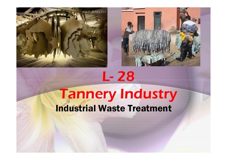 L tannery industry