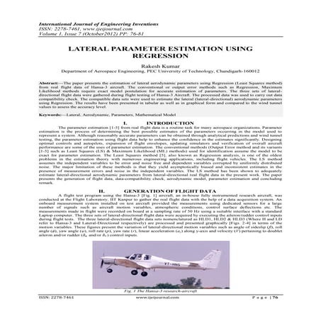International Journal of Engineering Inventions (IJEI)