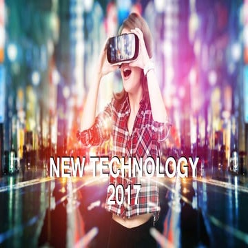 New Technology 2017 L01 introduction