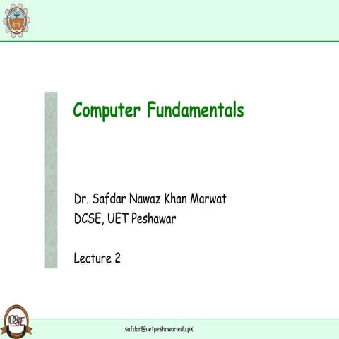 presentation on parts of computer | PPT
