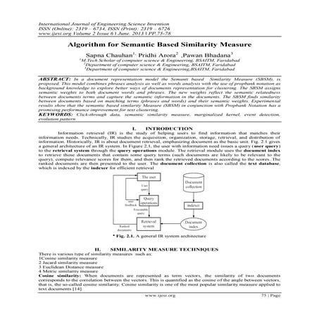 International Journal of Engineering and Science Invention (IJESI)