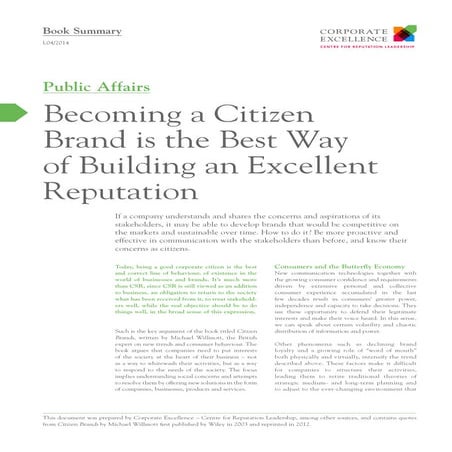 Becoming a citizen brands