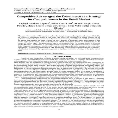 Welcome to International Journal of Engineering Research and Development (IJERD)